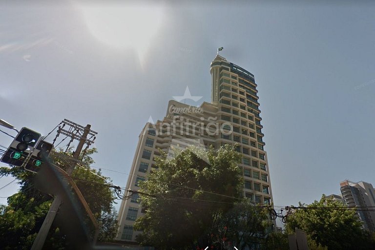 Flat no Brooklin com A/C em 6x sem juros