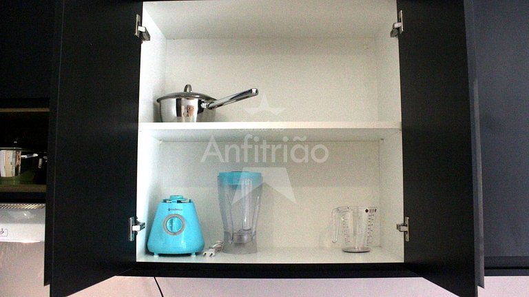 Studio no Arouche | Wifi 250 mb + Academia