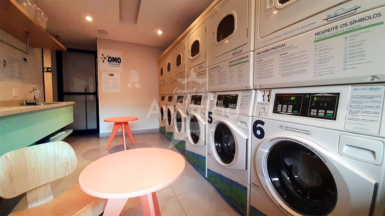 Studio 25 m² todo mobiliado ao lado do metrô