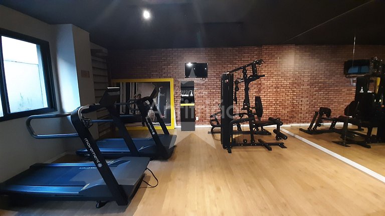 Studio no Arouche | Wifi 250 mb + Academia