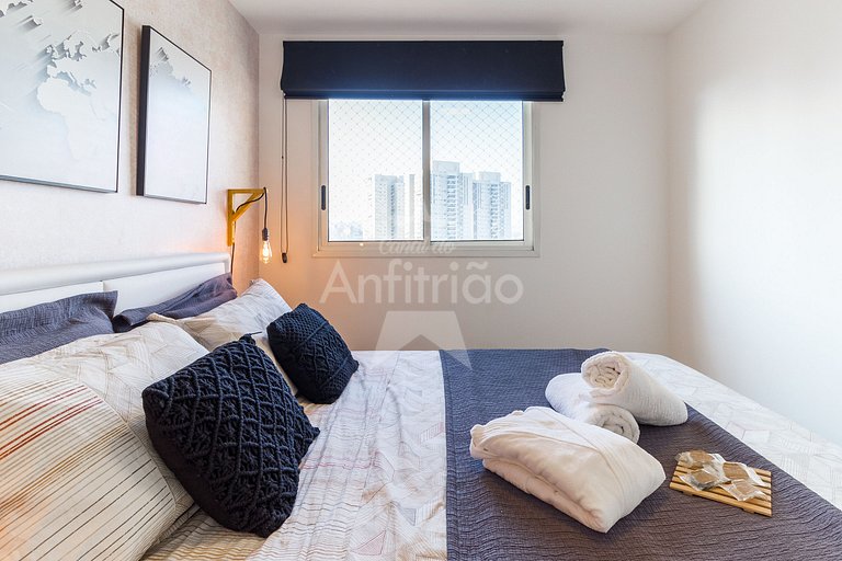 Oasis prox. Allianz com piscina aquecida e garagem