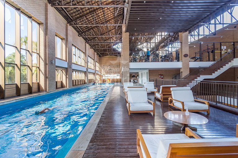 Oasis prox. Allianz com piscina aquecida e garagem