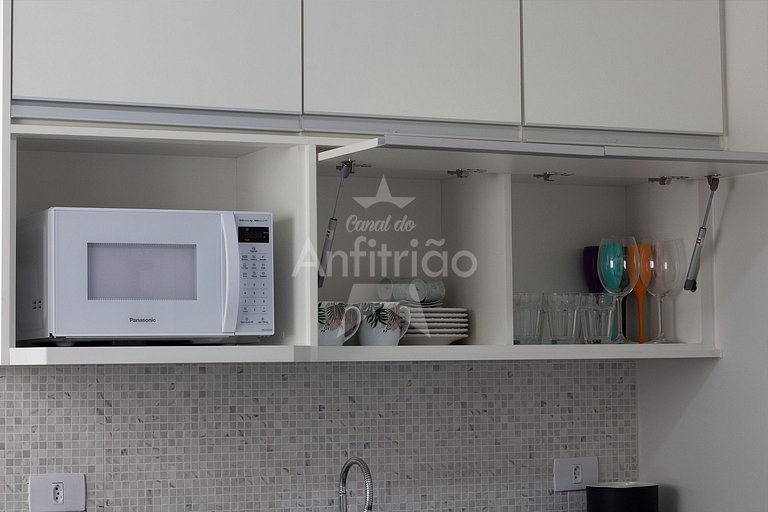 100 m² bem espaçoso com terraço, garagem e ar