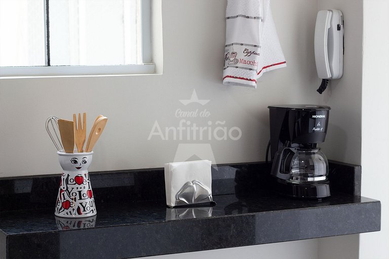 100 m² bem espaçoso com terraço, garagem e ar