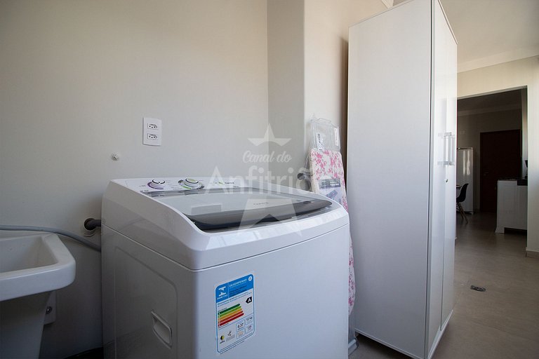 100 m² bem espaçoso com terraço, garagem e ar