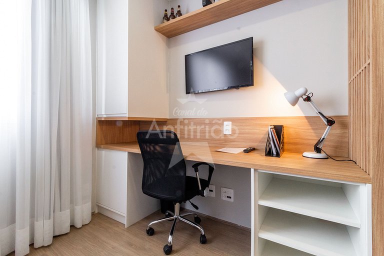 Studio 200 m do metrô Brás com piscina