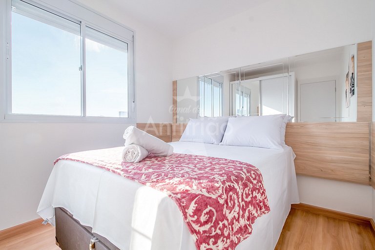 Brás com vista do 8º andar e vaga de garagem