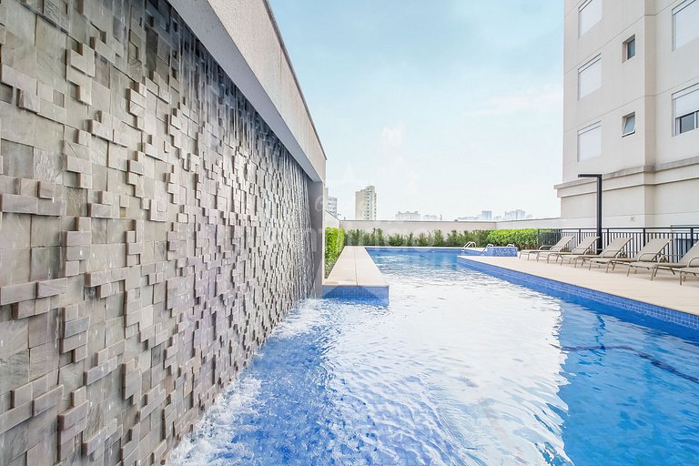 Apê Brás 8º andar com vaga de garagem