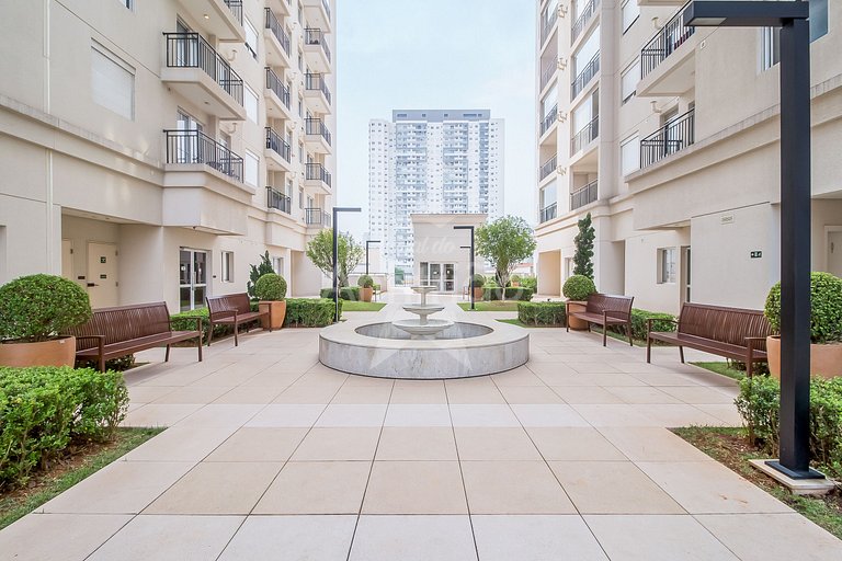 Apê Brás 8º andar com vaga de garagem