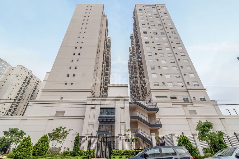 Apê Brás 8º andar + vaga em até 6x sem juros