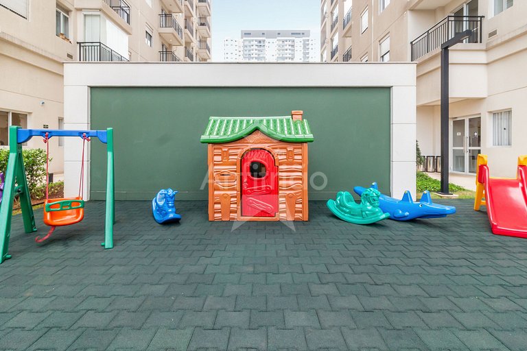 Apê 1 quarto todo mobiliado c/ vaga no Brás