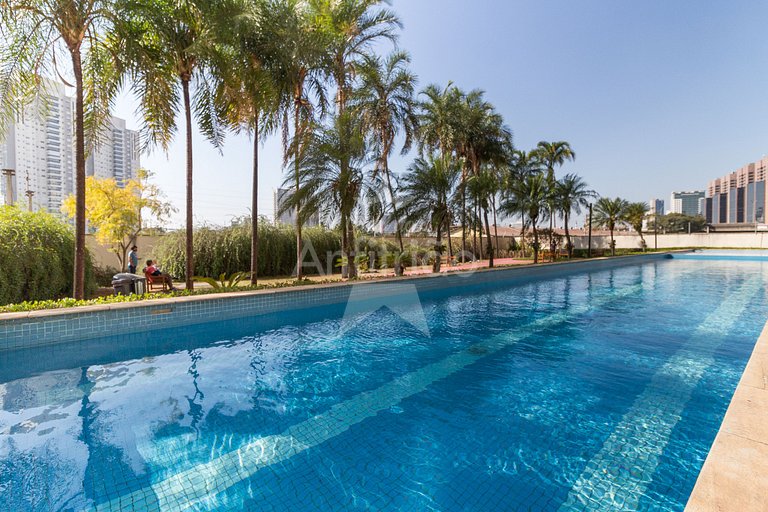 Um oasis em SP | Piscina Aquecida + Vaga + A/C