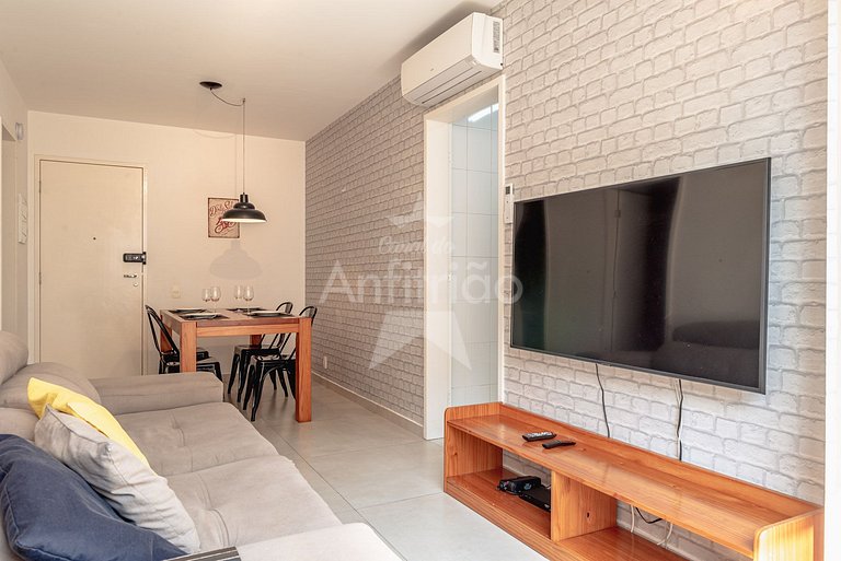 Oasis prox. Allianz + piscina aquecida, vaga e ar