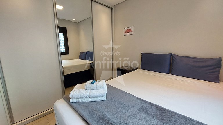 Apê em resort paradisíaco no com A/C em 6x sem juros