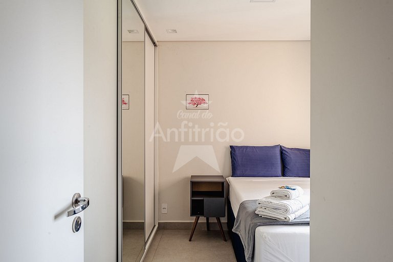 Apê em resort paradisíaco no com A/C em 6x sem juros