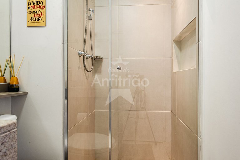 Apê em resort paradisíaco no com A/C em 6x sem juros