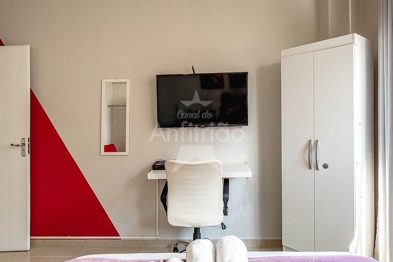 Pôr do sol 17º andar, vista da cidade e metrô