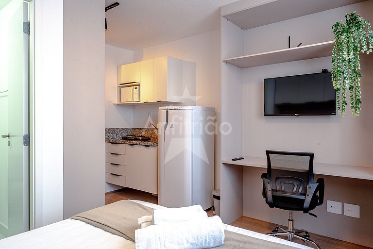 Studio 200 m do metrô Brás perto das compras