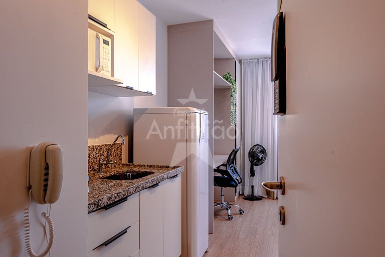 Studio 200 m do metrô Brás perto das compras