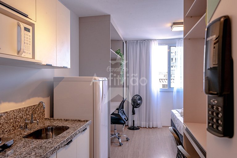 Studio 200 m do metrô Brás perto das compras