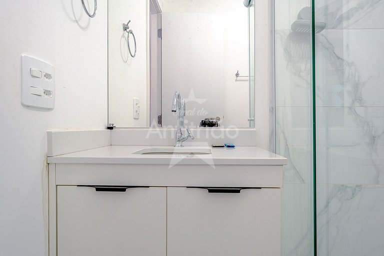 Studio 200 m do metrô Brás perto das compras