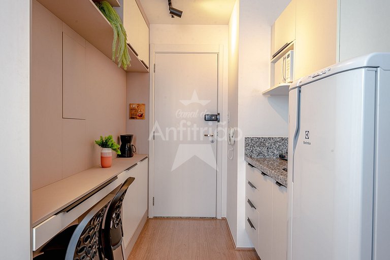 Studio 200 m do metrô Brás perto das compras