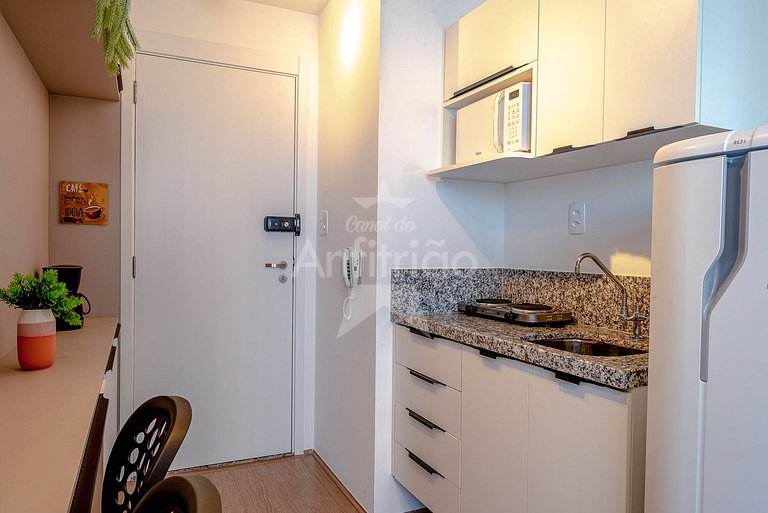 Studio 200 m do metrô Brás perto das compras