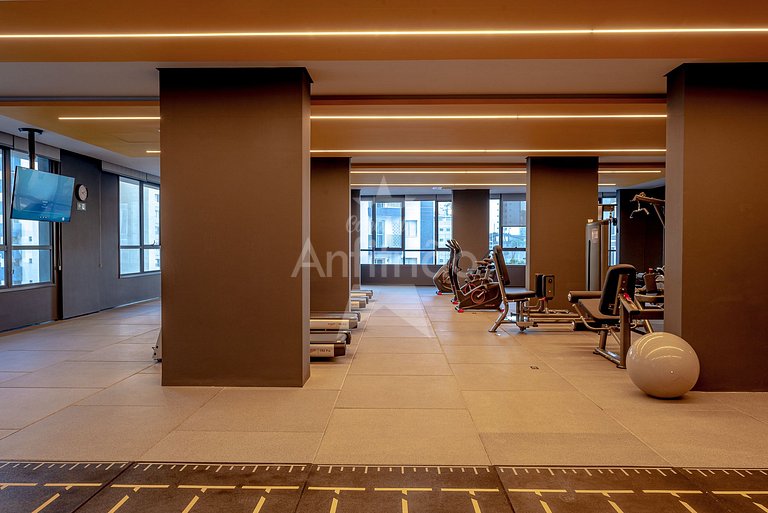 Frei Caneca 16º andar, piscina aquecida e ar