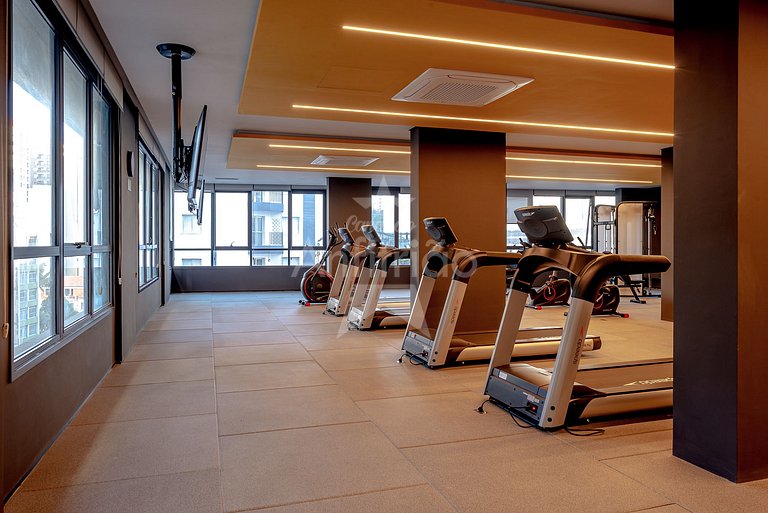 Frei Caneca 16º andar, piscina aquecida e ar