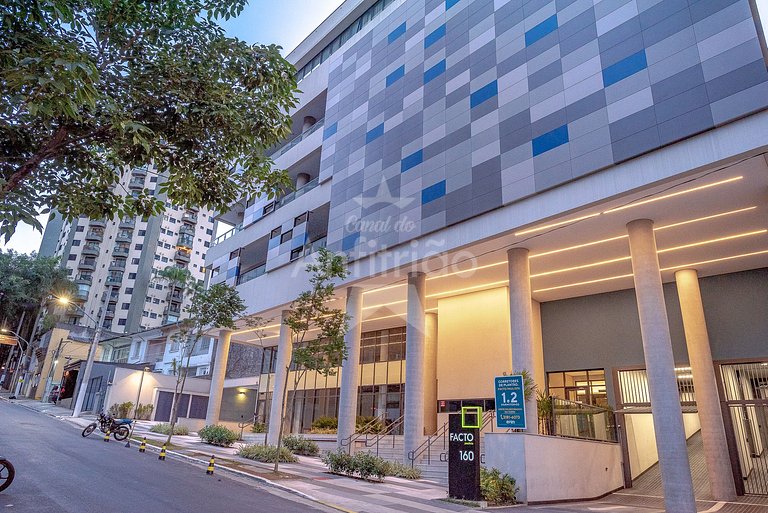 Frei Caneca 16º andar, piscina aquecida e ar