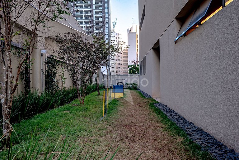 Frei Caneca 16º andar, piscina aquecida e ar