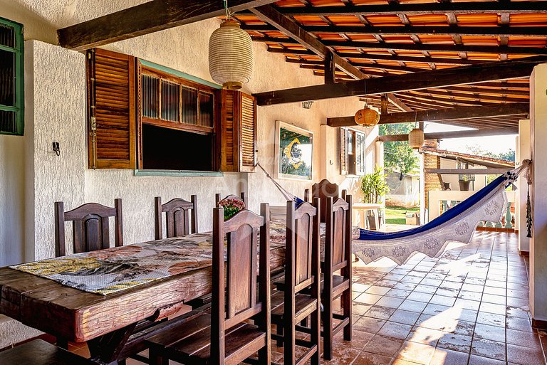 Sítio natureza, piscina, churrasqueira em até 6x!