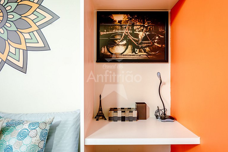 Studio metrô Brás c/ piscina | até 6x sem juros