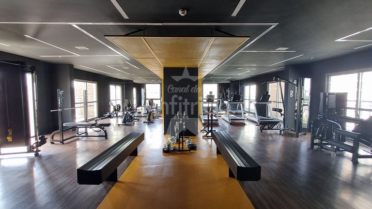 Studio a 1 km do Ibirapuera com ar condicionado