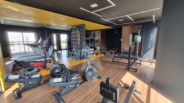 Studios com A/C perto do Ibira 6x sem juros
