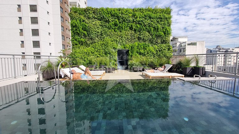 Perto do IBIRA com ar condicionado e piscina