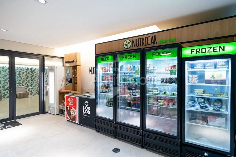 Studio Frei Caneca 16º andar, piscina aquecida, A/C