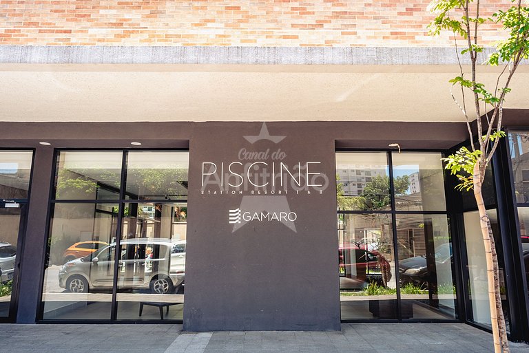 Skyline do 17º andar em Resort no Brás com garagem