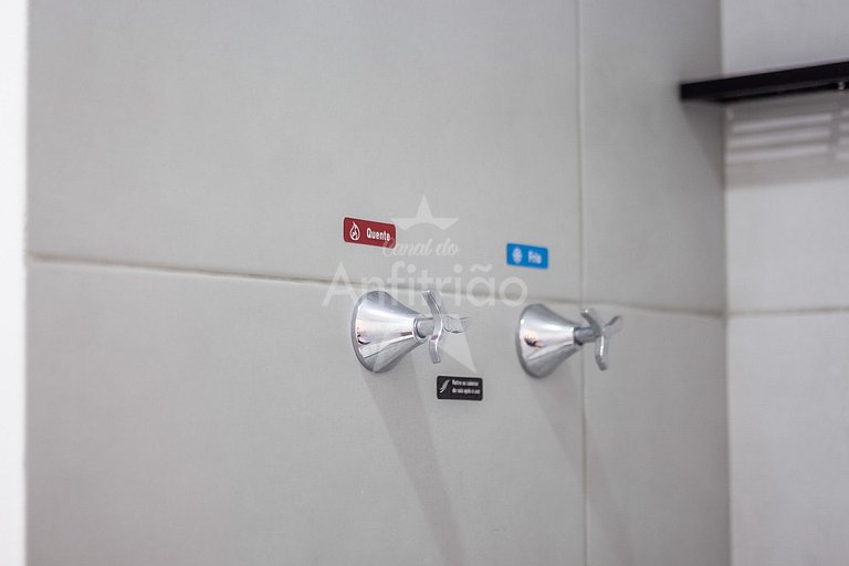 Skyline do 17º andar em Resort no Brás com garagem