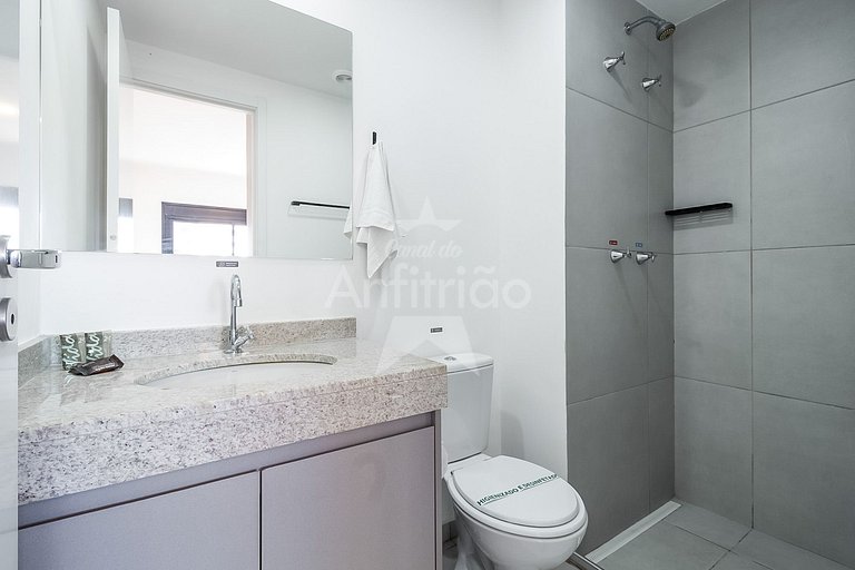 Skyline do 17º andar em Resort no Brás com garagem