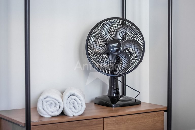 Skyline do 17º andar em Resort no Brás com garagem