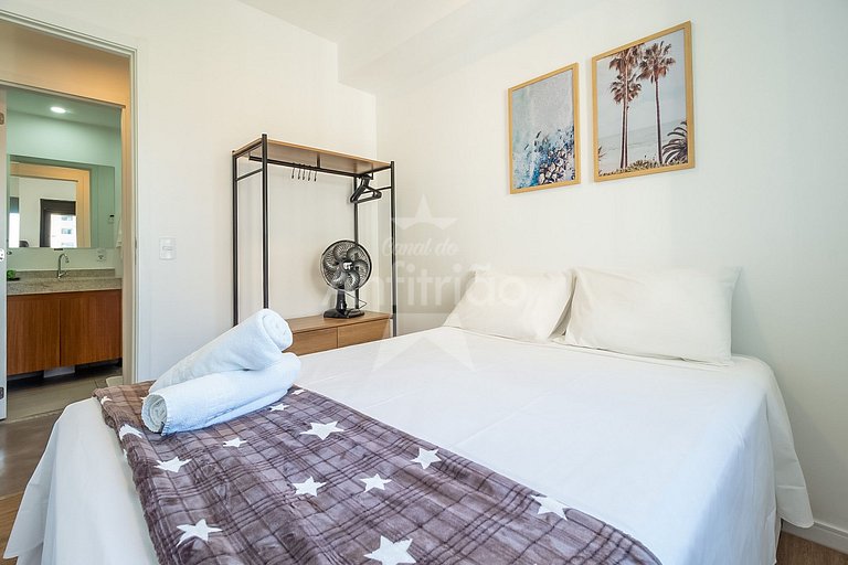 Skyline do 17º andar em Resort no Brás com garagem