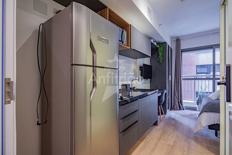 Perto do IBIRA com ar condicionado e piscina