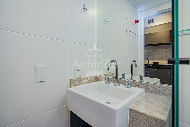 Studios com A/C perto do Ibira 6x sem juros