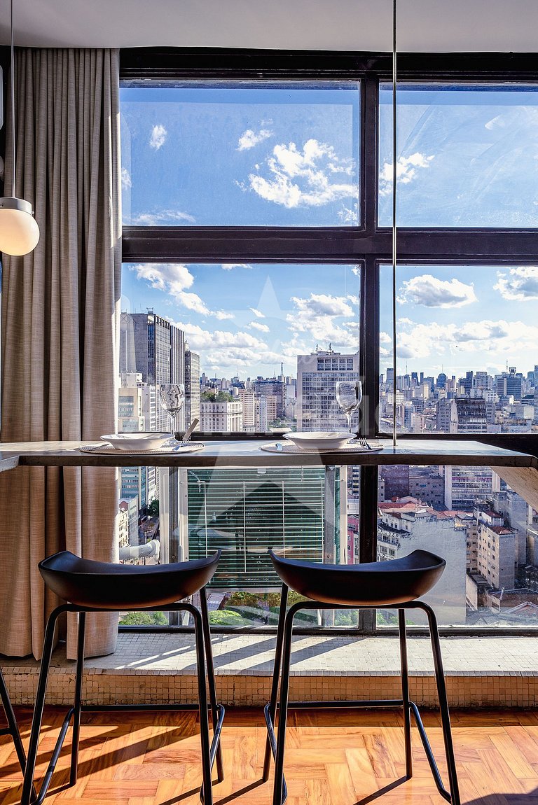 Apê no 31º com vista incrível e cineminha | em 6x