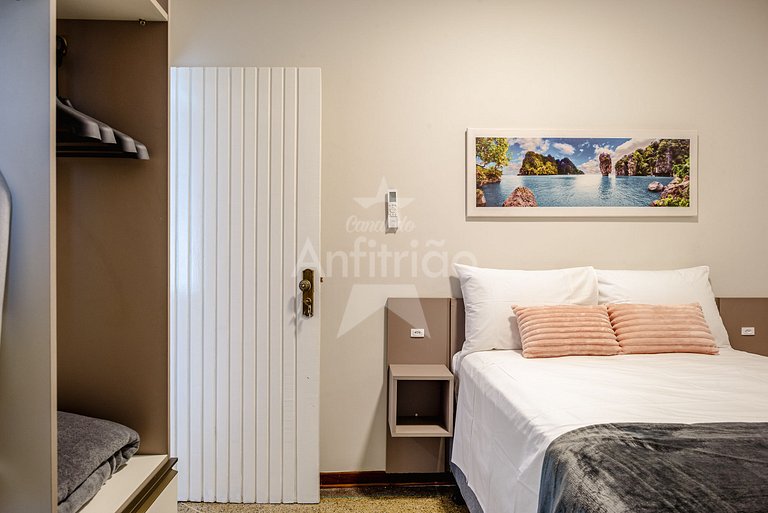 Vilinha Boituva | Mini apê com ar condicionado