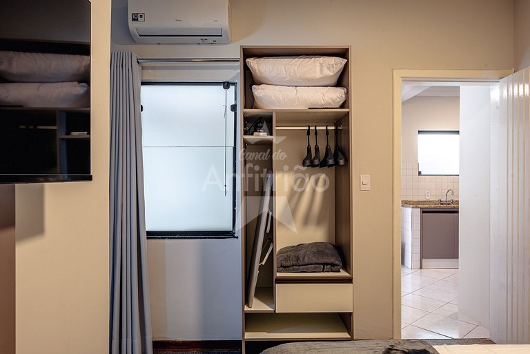 Vilinha Boituva | Mini apê com ar e garagem