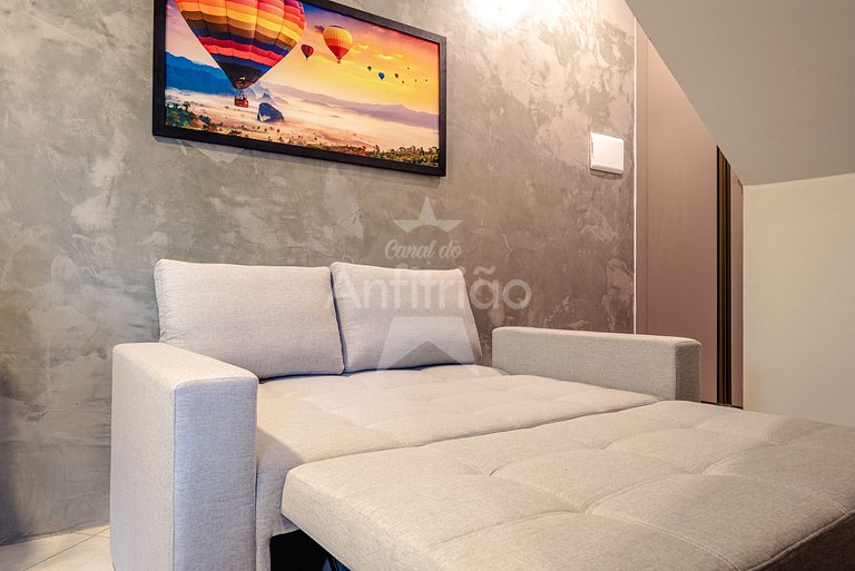 Vilinha Boituva | Mini apê com ar e garagem