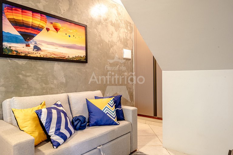 Vilinha Boituva | Mini apê com ar e garagem