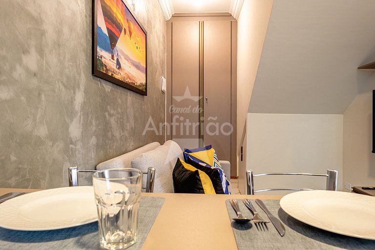 Vilinha Boituva | Mini apê com ar e garagem